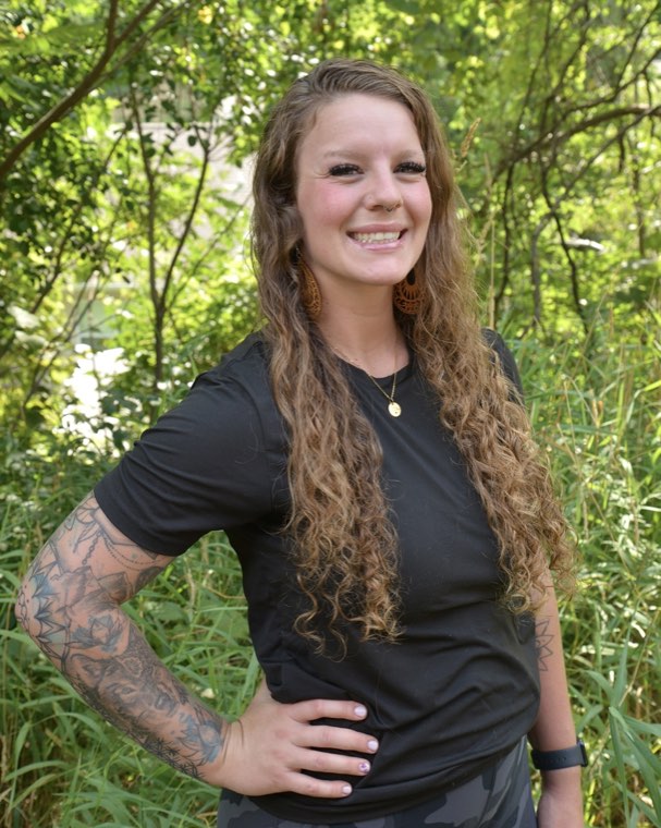 Karen Green outdoors in greenery